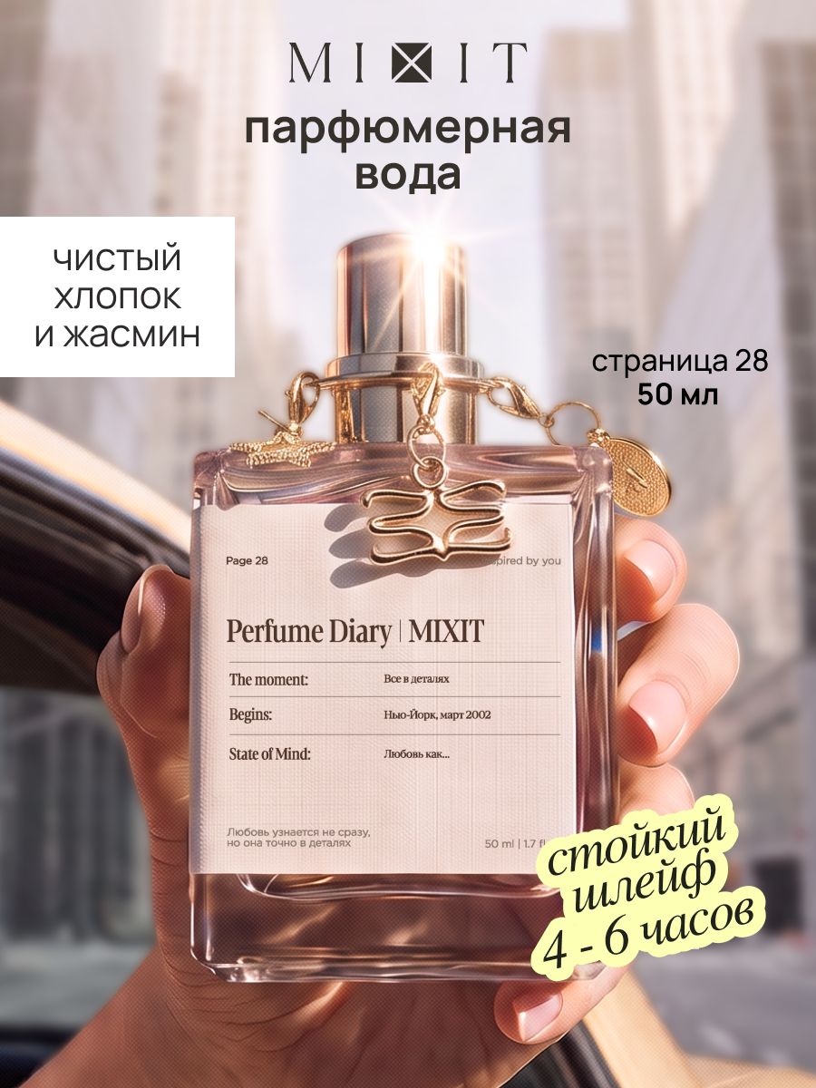 MIXIT Духи женские стойкие Perfume Diary Страница 28, 50 мл