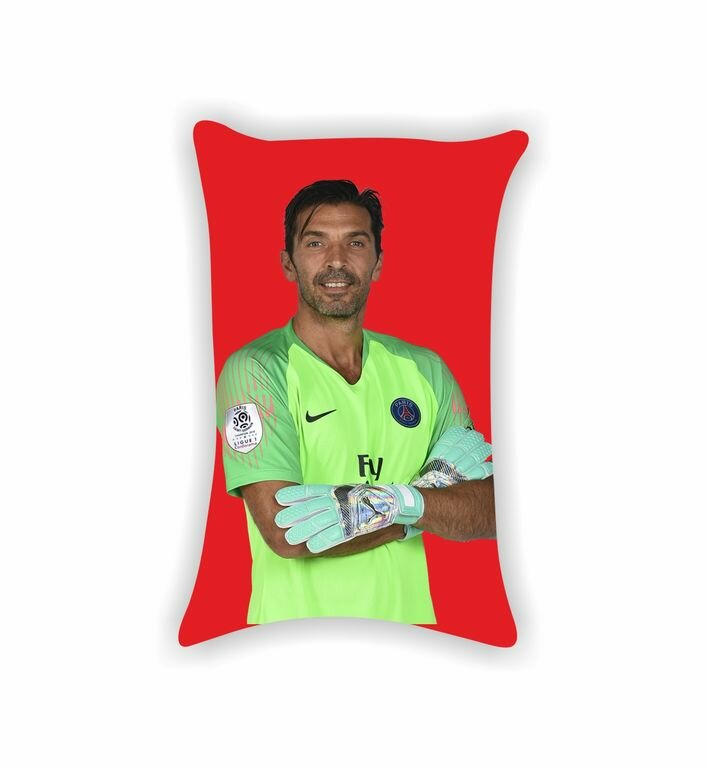 Подушка Джанлуиджи Буффон, Gianluigi Buffon №25, Картинка с двух сторон