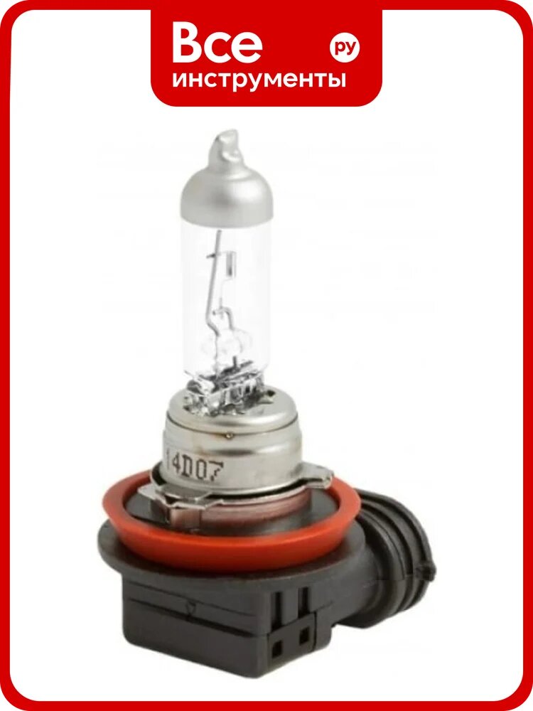 Галогеновая лампа MTF Light Standart+30% H9, 12В, 65Вт, 2100 Лм, 2900К 50778 HLL1209b