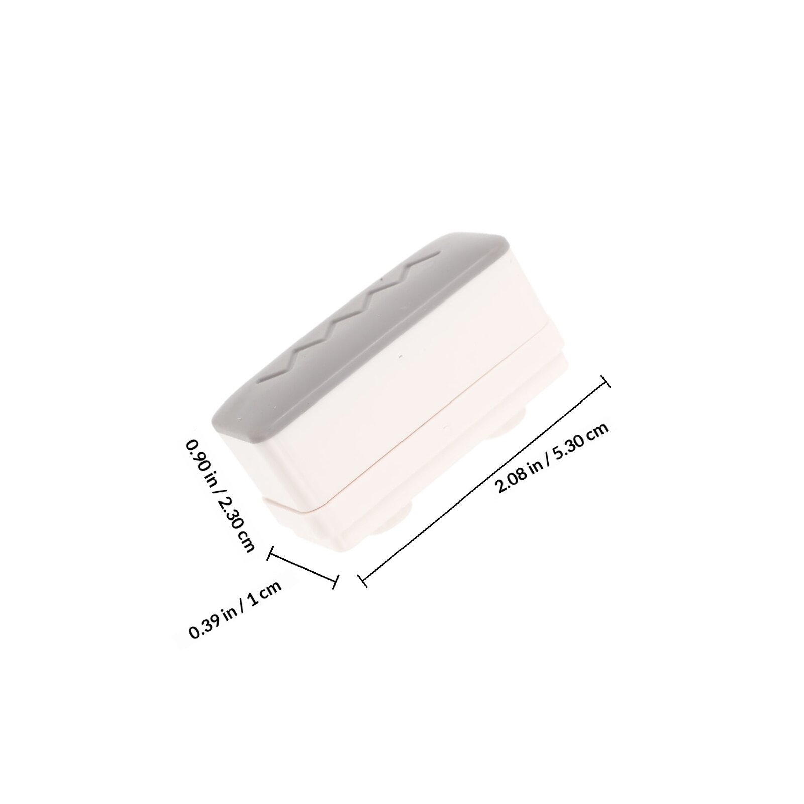4 Пары Надёжных Амортизаторов Для Сиденья Унитаза Размером 5.00X2.00X1.50CM С Серого Цвета Подушек