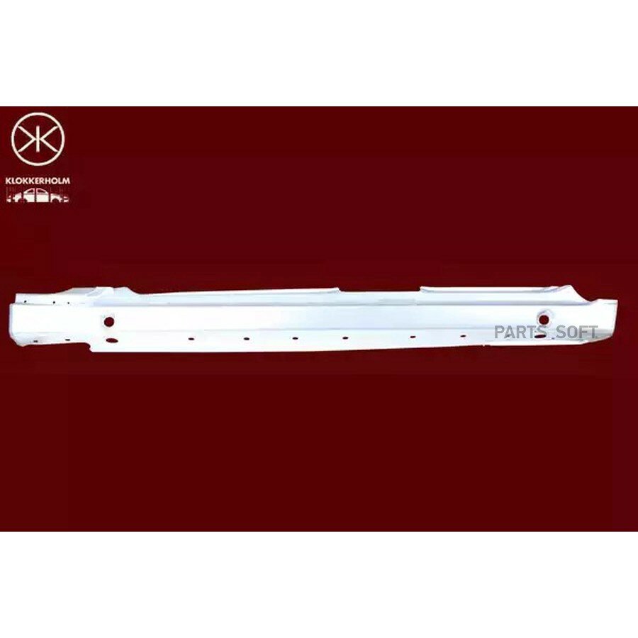 Порог кузова лев MERCEDES: E (W210) 06.95-99 4дв от официального дистрибьютора, KLOKKERHOLM, артикул 3527011