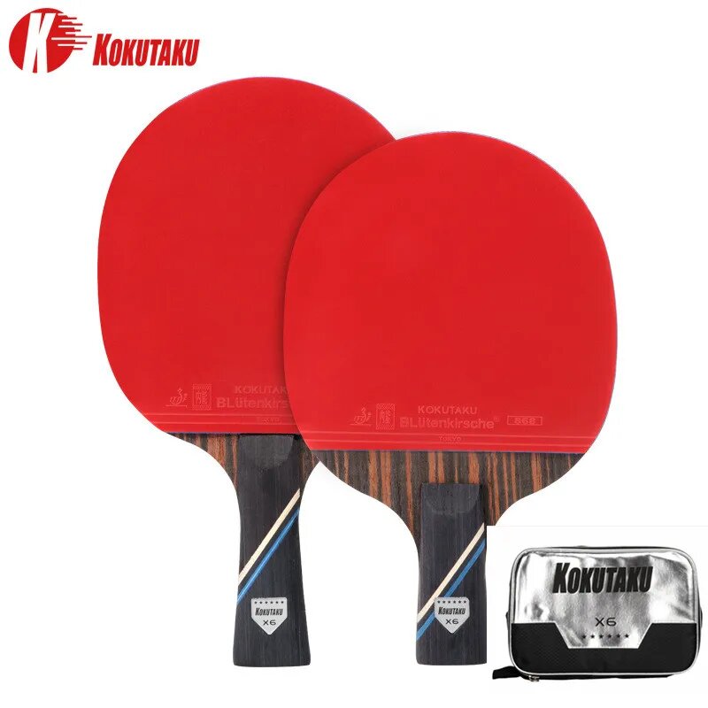 HuIESON Nano Carbon Racket набор для настольного тенниса 2 шт 1 CS 1 FL Racket