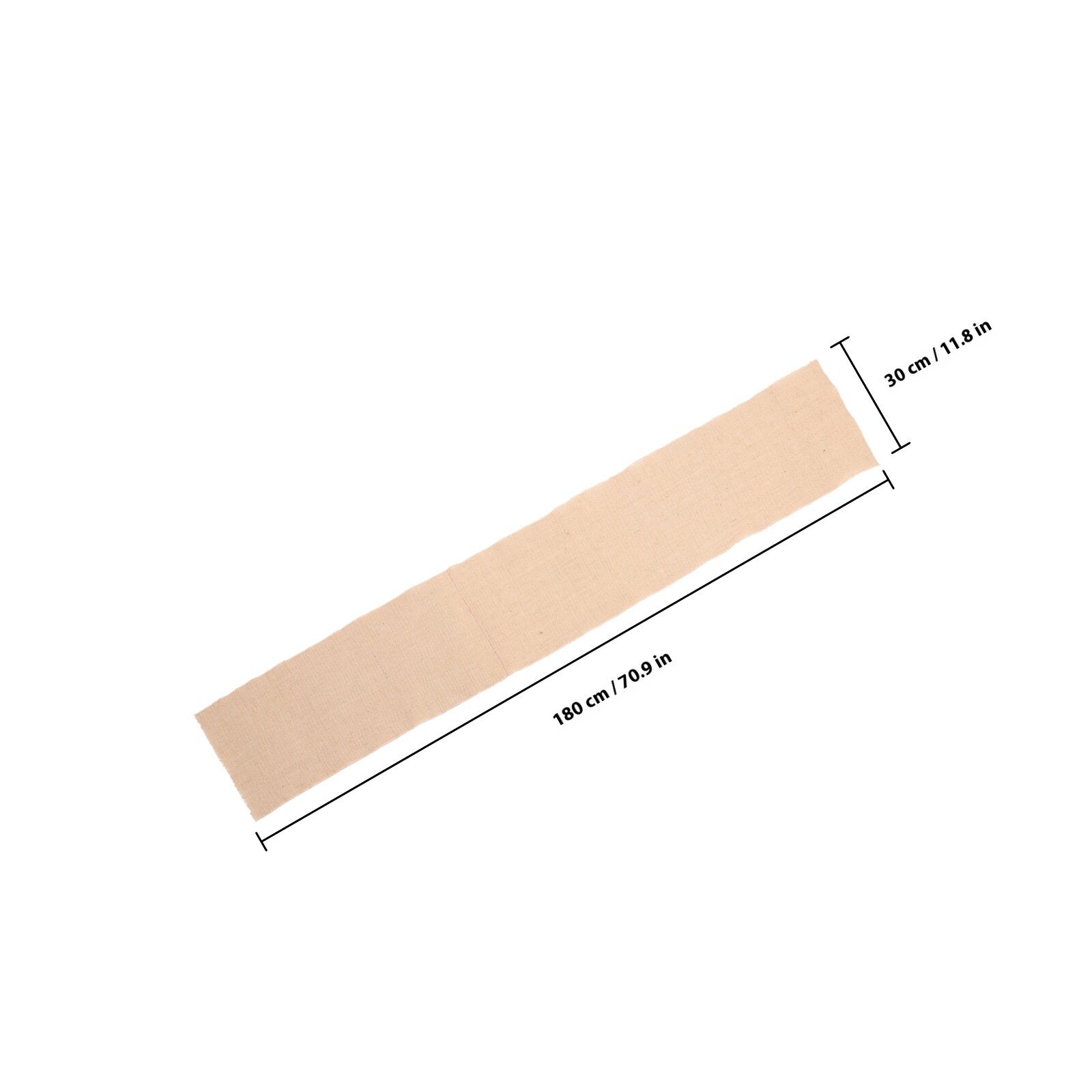 Салфетка Из Льна В Стиле Кантри Для Свадеб И Праздников 180.00X30.00X0.10Cm