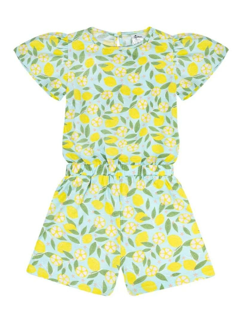 Комбинезон NEO Parfum, открытая стопа, размер 92, лимонный — фото 1