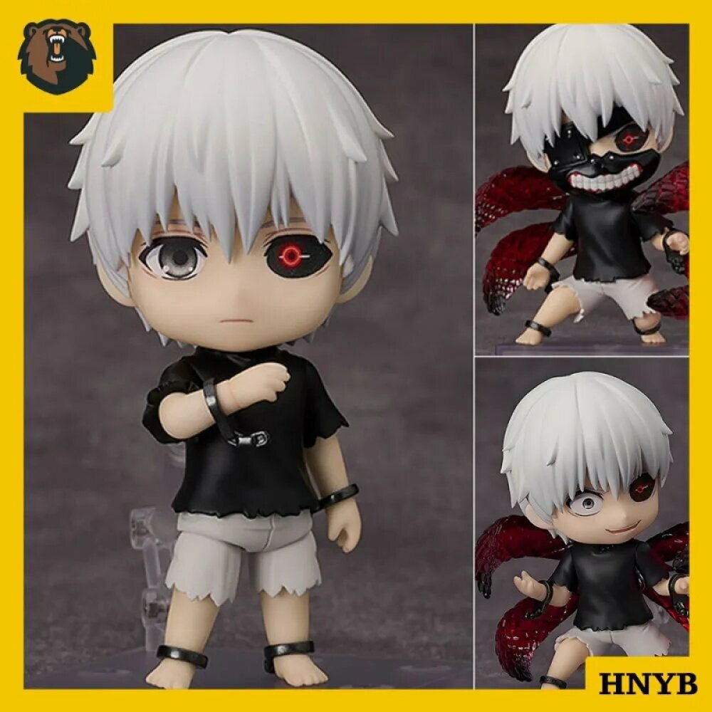 Фигурка Токийский Гуль Кен Канеки / Tokyo Ghoul Ken Kaneki Нендороид Подарок для фаната (10 см) 2734