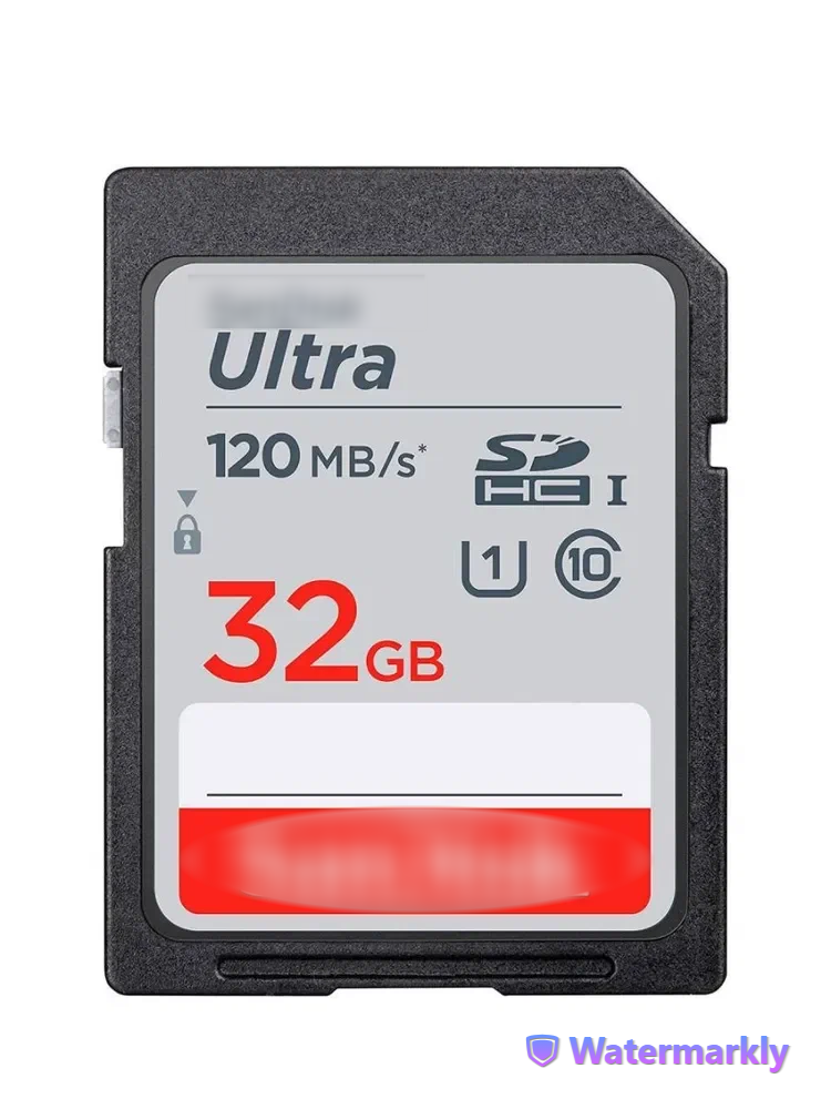Карта памяти Disk Ultra SDHC 32GB UHS-I Class 10, 120MB/s для фото и видео Full HD