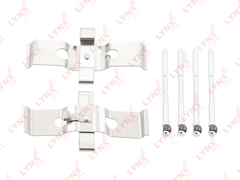 Ремкомплект для установки тормозных колодок дискового тормоза LYNXauto BC-8408. Для: Audi, Ауди A5 16>, VW, Фольксваген, Touareg(Таурег) 03>.