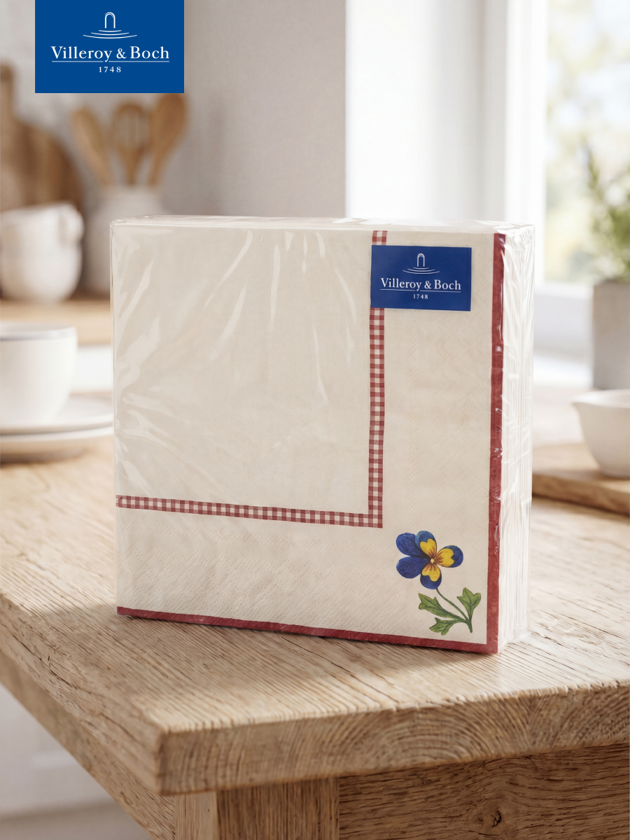 Бумажные салфетки 20 шт, 33х33 см, Petite Fleur, Villeroy & Boch, Бумага