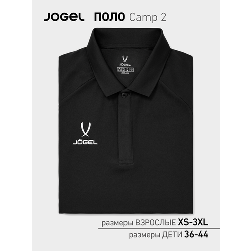 фото Футболка спортивная jogel, 1 шт., размер xs, черный