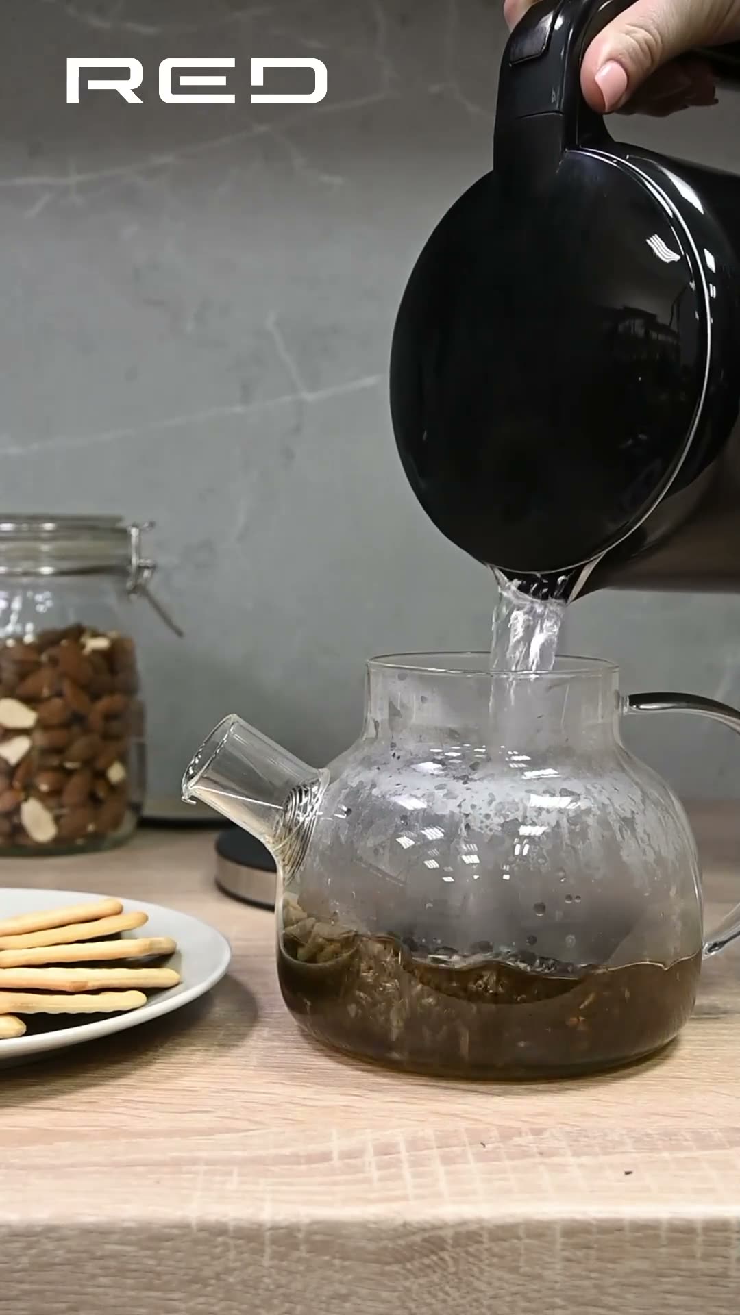 Чайник RED SOLUTION COLORSENSE AM120D, 1.7л, 2000Вт, 5 температурных режимов, цветной светодиодный-дисплей — фото 28
