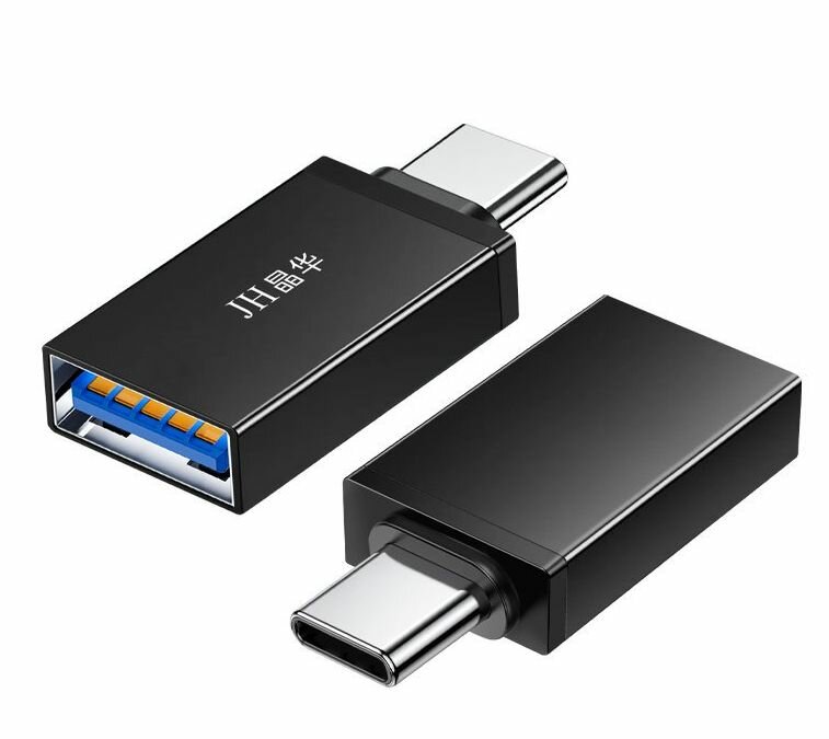 JH-LINK Кабель для компьютерной периферии USB Type-C/USB 3.0 Type-A, 1 м, черный