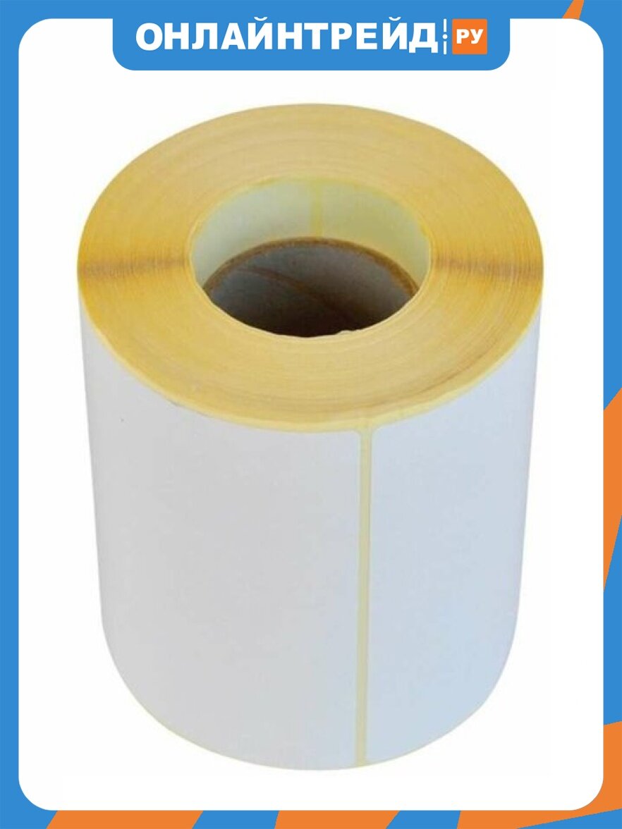 Термотрансферные этикетки Flex-n-roll 100х100х500 полуглянец