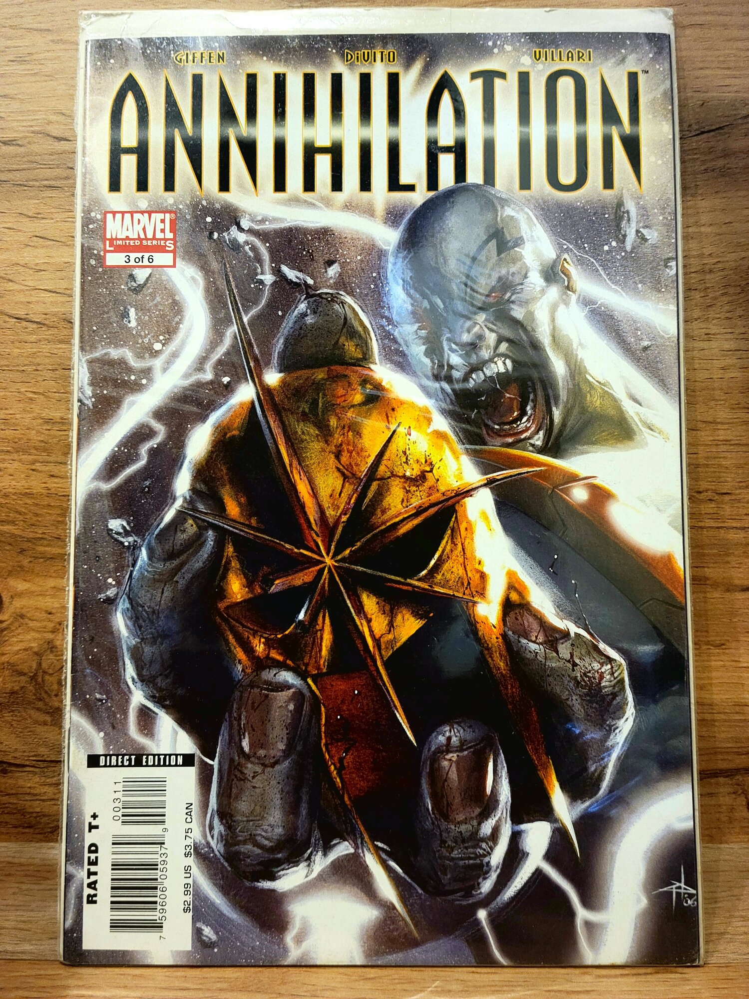 Annihilation #3. Оригинальный Комикс