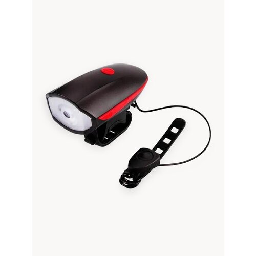 Фонарь для велосипеда, передний влагозащищенный, фонарь с 3 режимами и сигналом.