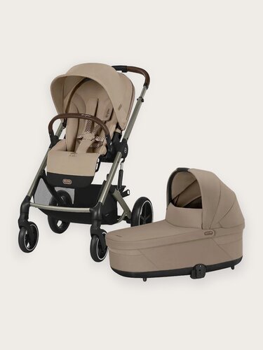 Изображение товара Детская коляска 2в1 Cybex Balios S Lux, цвет Almond Beige TPE RC (Бежевый), артикул производителя 524002453