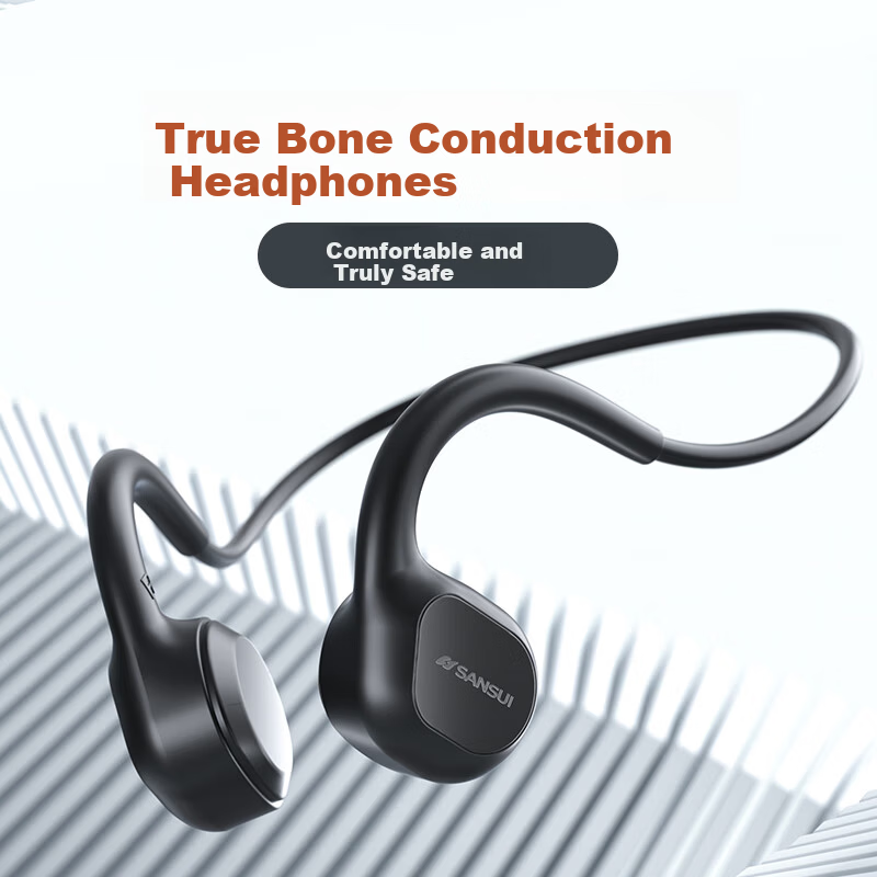 SANSUI TG13 костная проводимость беспроводные наушники для спорта и бега водонепроницаемые с длительным сроком службы
