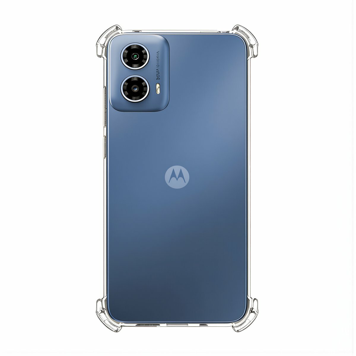 Чехол для Motorola G51 прозрачный мягкий, амортизация углов для защиты от ударов, полная защита камеры, сохраняет внешний вид оригинала смартфона