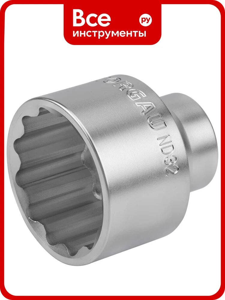 Головка торцевая 12-гр. (3/4" 60мм) тип ND32-60, NORGAU 063803060