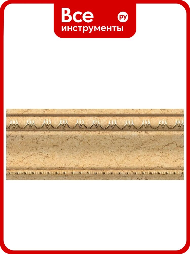 Потолочный плинтус Cosca Decor интерьерный багет, 90 мм, оникс СПБ057608