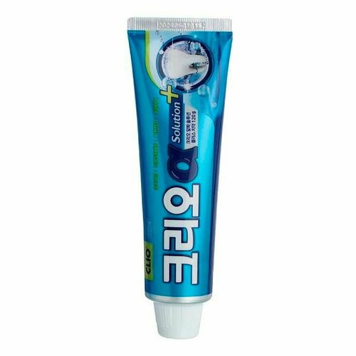 Clio Зубная паста Alpha Solution Total Care Plus Toothpaste для естественной белизны зубов, 120 г/