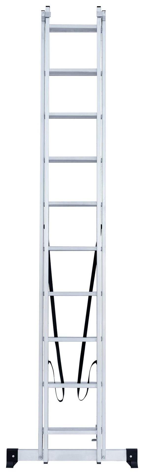 лестница двухсекционная Новая Высота 2x10 100 серия - фото №5
