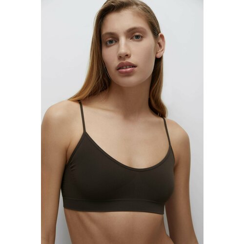 фото Бюстгальтер belle you, размер m/l, коричневый