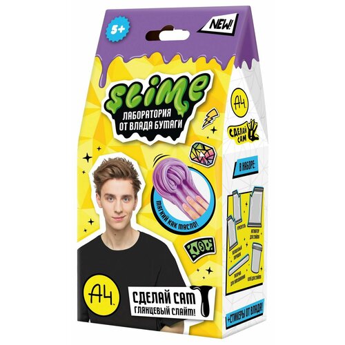 ежедневник ученик влада Слайм Slime лаборатория Влад А4 Butter slime 100 г SS500-40188