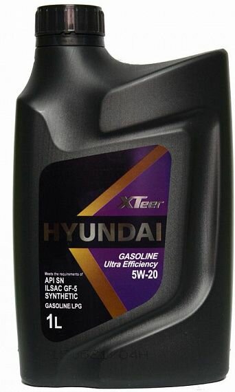 Масло моторное Hyundai XTeer Gasoline Ultra Efficiency 5W-20 (1л) HY-5W20-ULT-1L