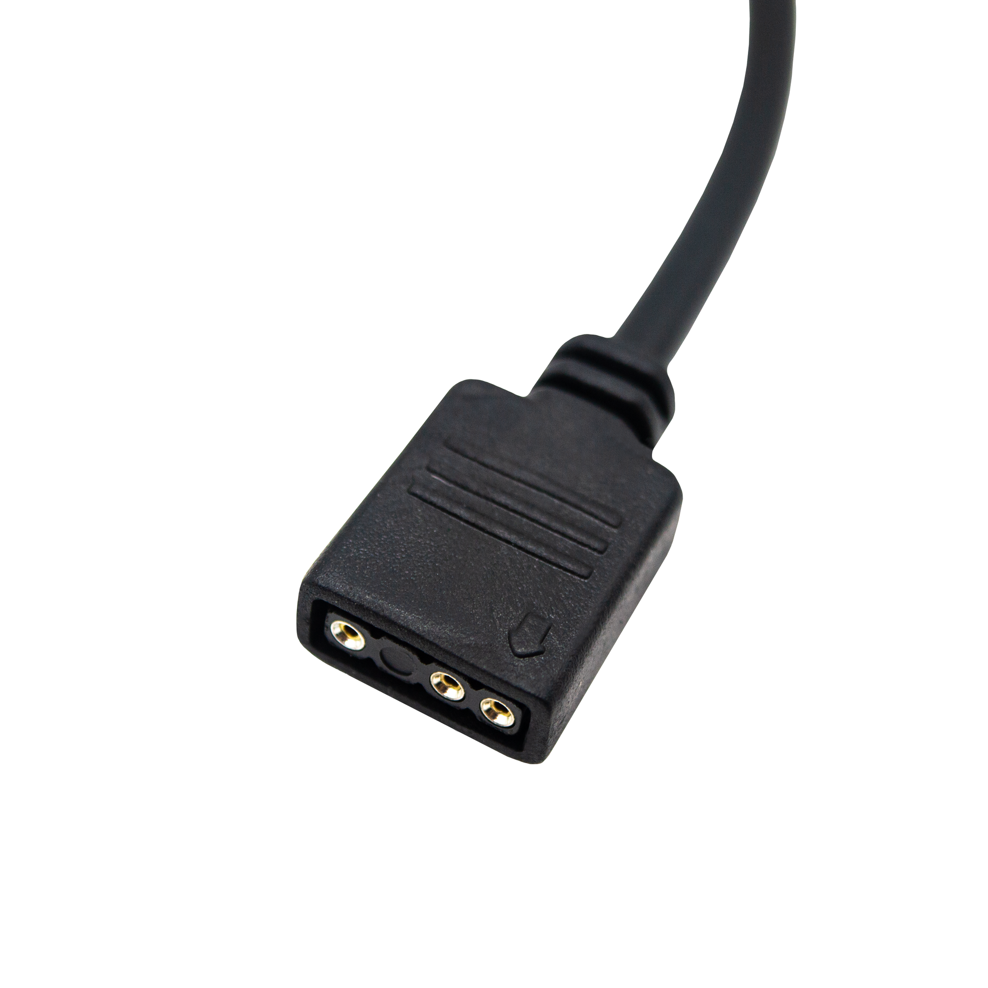 Сплиттер ARGB 3 разъема для ПК, кабель разветвитель на 3Pin для вентиляторов, светодиодных лент, держателей и др, удлинитель 30см, подключение 5v3Pin