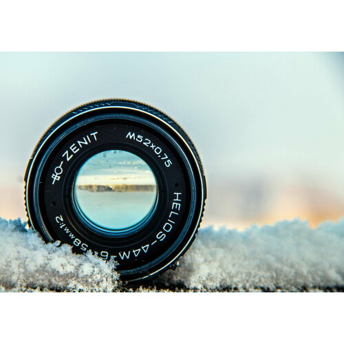 Советский мануальный объектив Гелиос 44М-6 258 для Canon EOS 1996г 571000₽