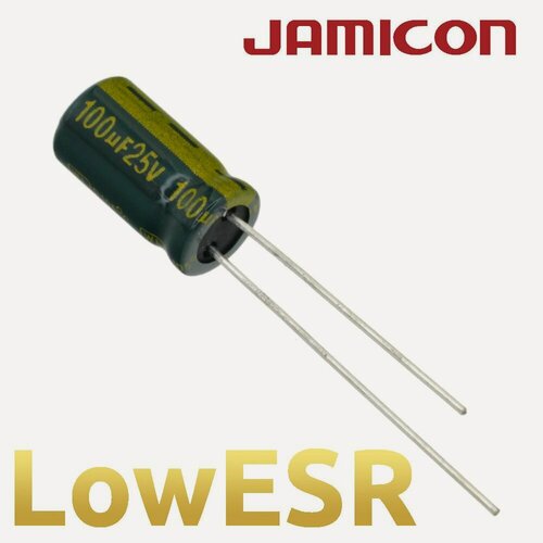 Изображение товара 100мкФ 25В / WL / 6,3х11 / 105 С / конденсатор электролитический (15шт)
