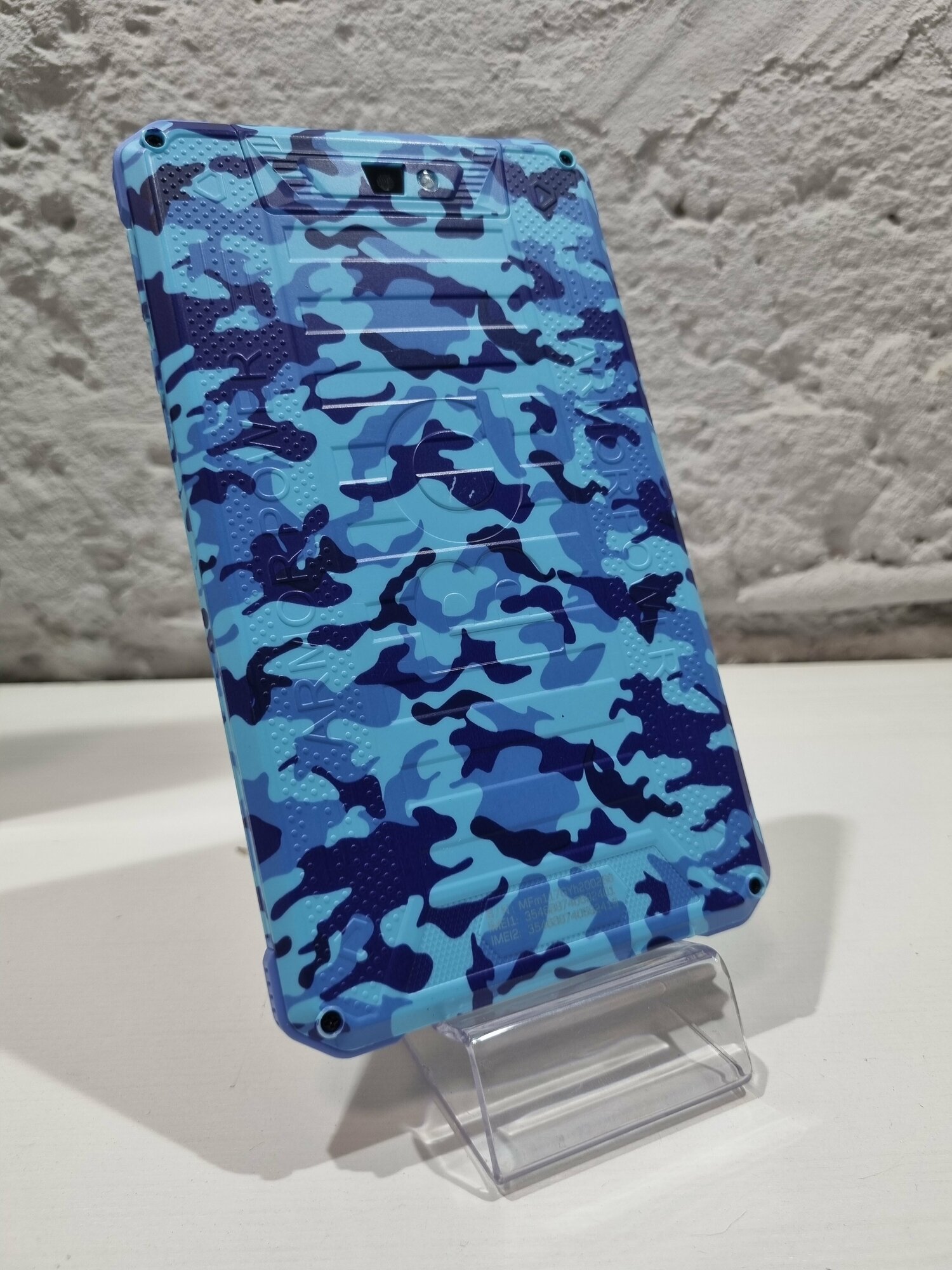 Планшет BQ 7098G Armor Power (2019), 1 ГБ/до 8 ГБ, Wi-Fi + Cellular, cammo Sea — фото 1