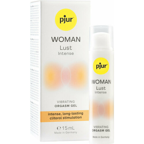 фото Жидкий вибратор pjur woman lust intense 15 мл со вкусом апельсина