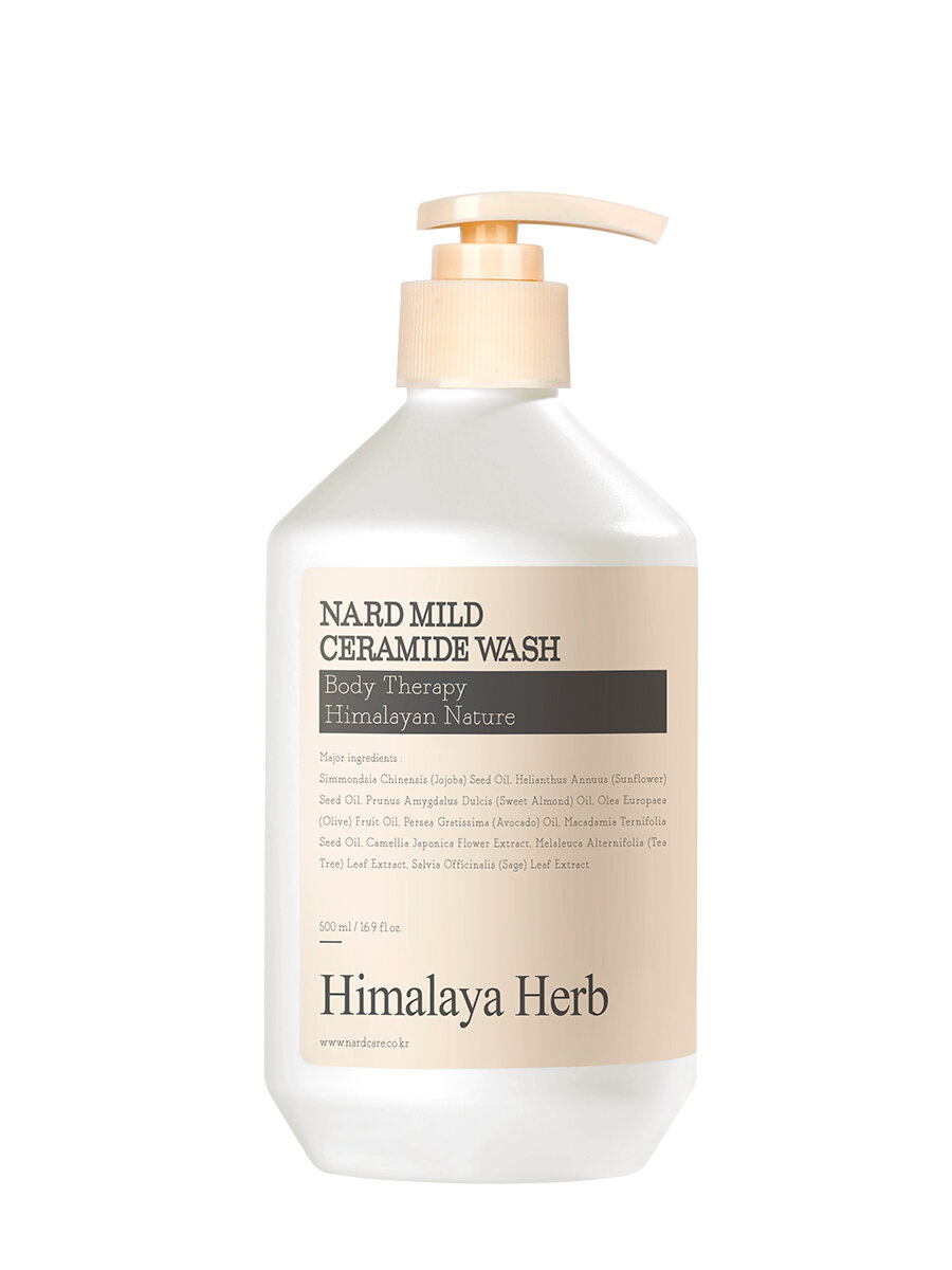 BOUQUET GARNI NARD - Гель для душа смягчающий с керамидами Mild Ceramide Wash, 500 мл