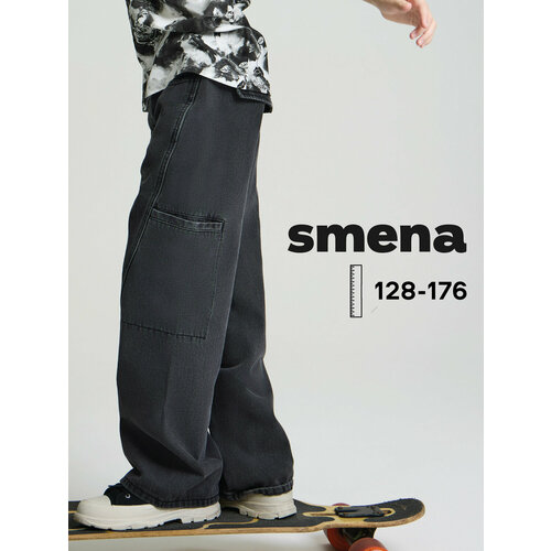 фото Джинсы smena осень-зима 2025, размер 176/88, серый