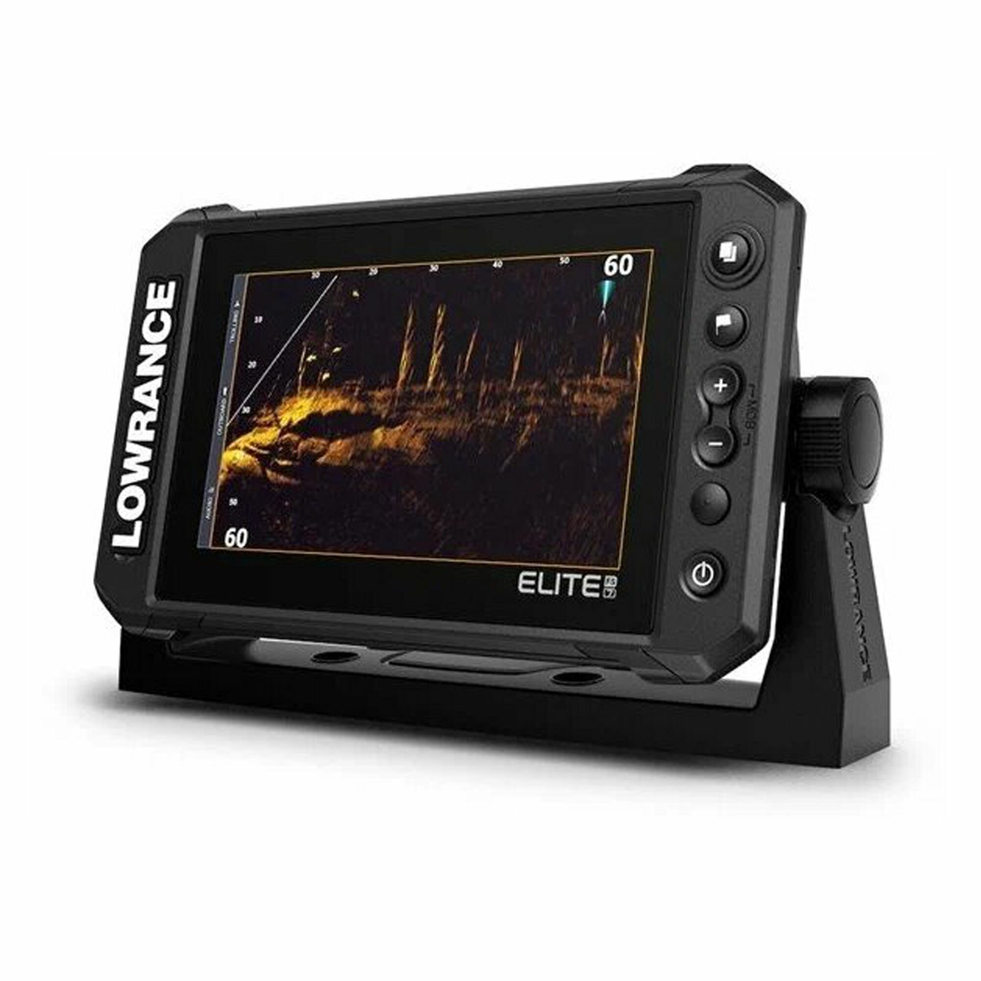 Эхолот для рыбалки с лодки lowrance ELITE FS 7 с активным преобразователем изображения