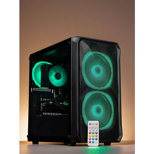 Игровой ПК (AMD Ryzen 5 5600 / RX 580/32 ГБ ОЗУ /500 ГБ SSD M2) (Игровой компьютер / системный блок)
