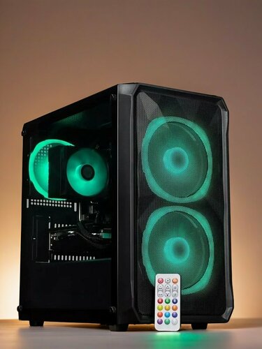 Игровой ПК (Intel Core i5-14400F / RX 580/8 ГБ ОЗУ /500 ГБ SSD M2 ...