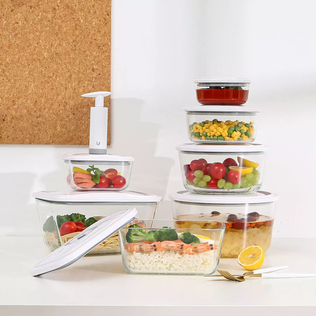 Картинки Насос для вакуумных контейнеров Xiaomi Boost Ur Diet Vacuum Sealing