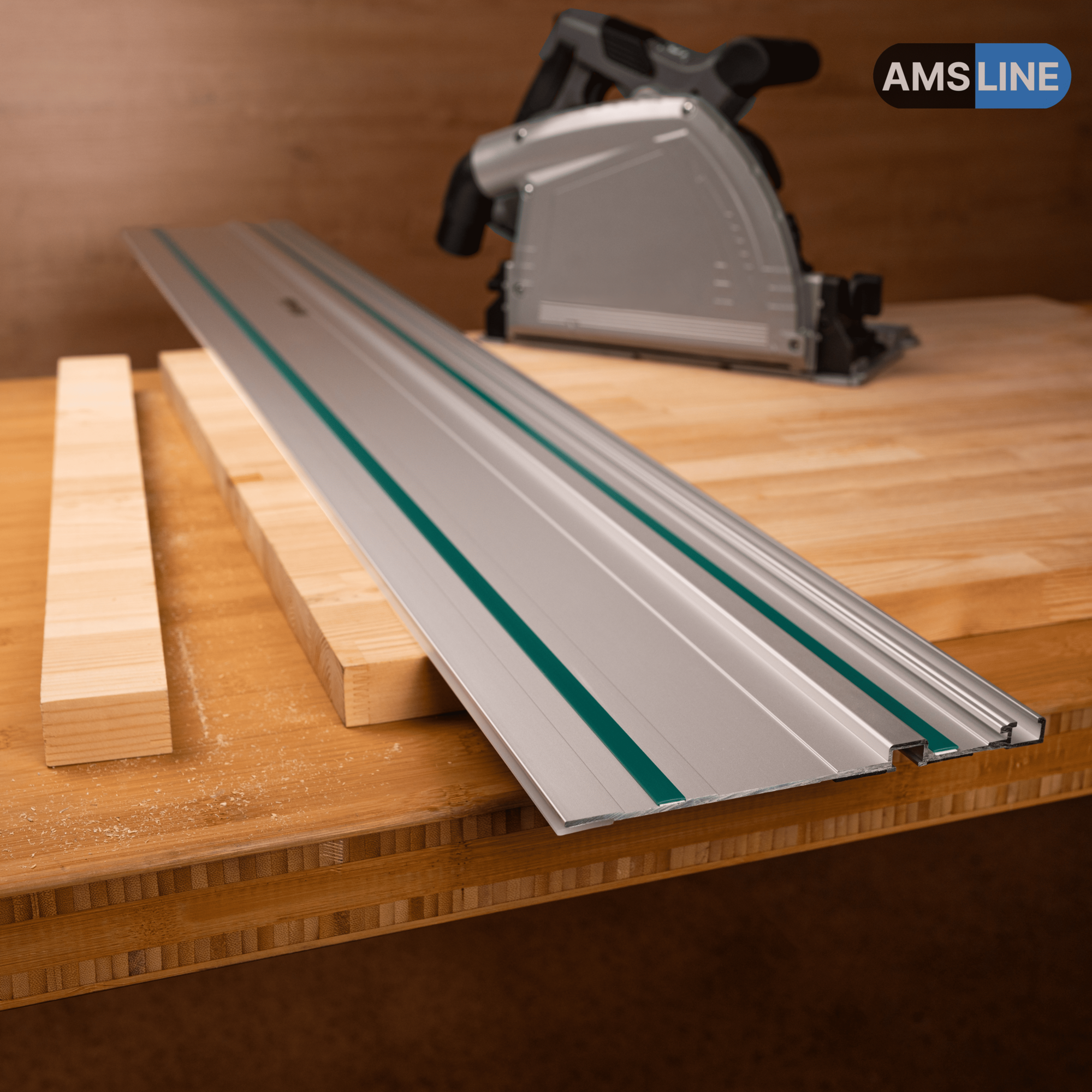 Направляющая шина AMS MR для пил Makita, длина 1000мм
