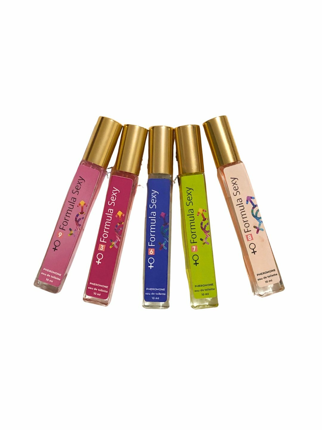 Набор феромонных духов, 5 в 1, унисекс-духи для женщин и мужчин. — фото 1