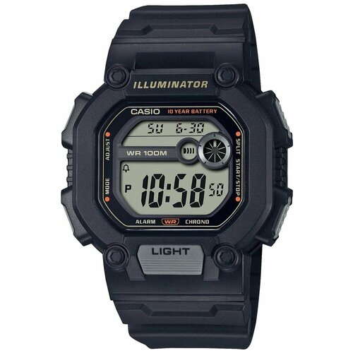 Наручные часы CASIO Collection, черный обычный товар casio w 96h 1a