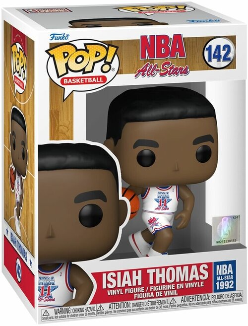 Фигурка Funko POP! NBA: Legends-Isiah Thomas (White All Star Uni1992)