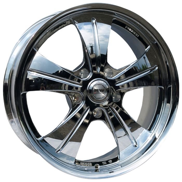 Диски Racing Wheels HF-611 10,0x22 5x112 D66.6 ET45 цвет Chrome