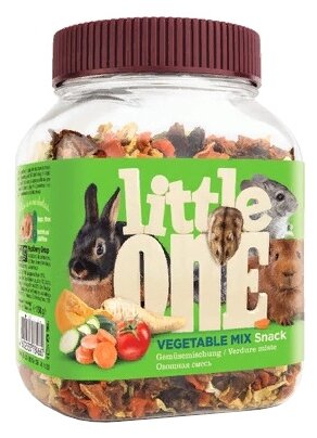 Лакомство для кроликов грызунов Little One Snack Vegetable mix
