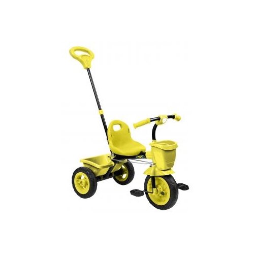 Трехколесный велосипед Nika ВДН2, желтый (требует финальной сборки) трехколесный велосипед moby kids blitz бежевый требует финальной сборки
