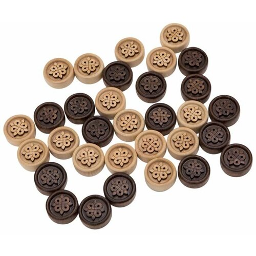 Нарды Mirzoyan Фишки резные 