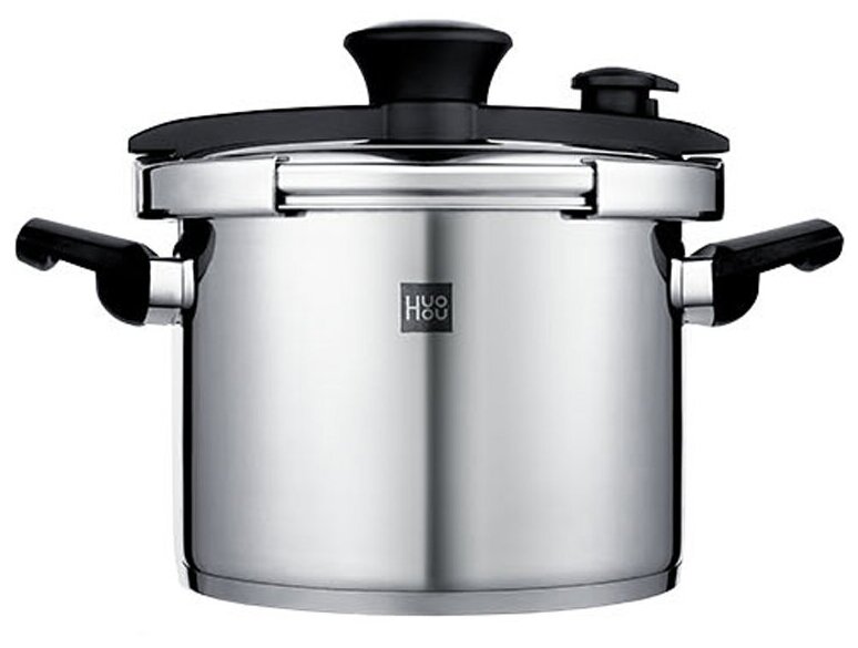 Кастрюля-скороварка из нержавеющей стали Xiaomi Huo Hou Stainless Steel High Pressure Cooker