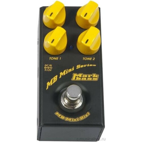 Markbass MB Mini Dist Педаль эффектов дисторшн markbass markbass mb mini boost