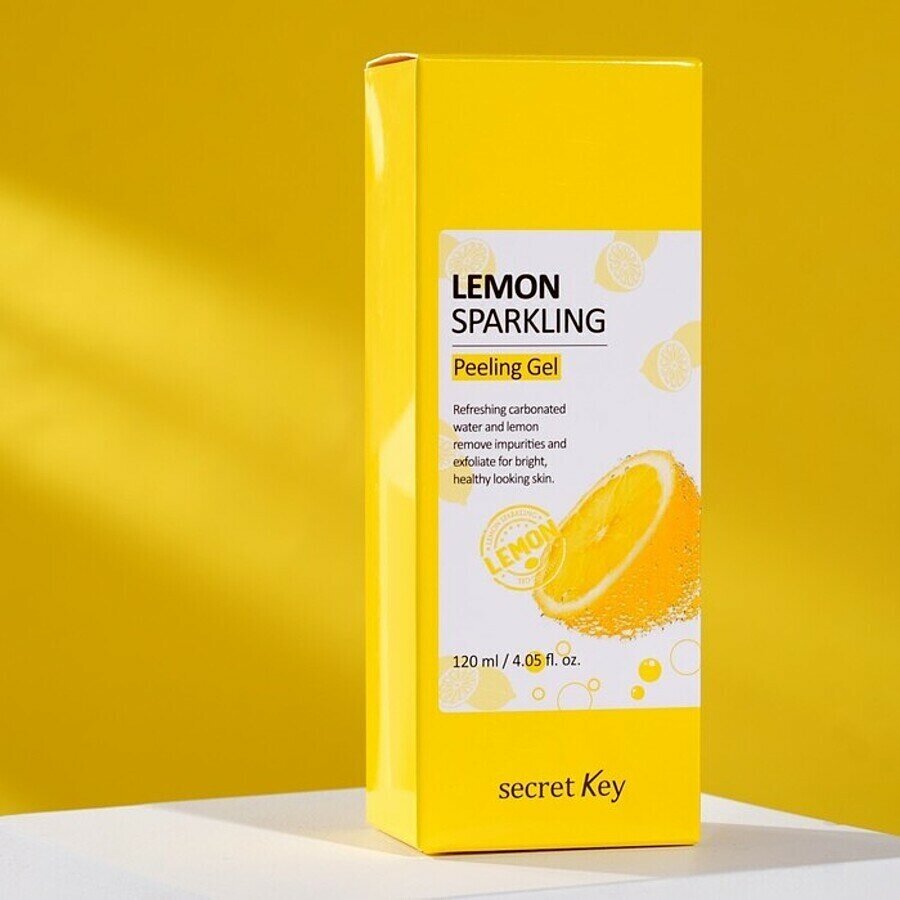 Пилинг-гель для лица Secret Key Lemon Sparkling 120мл - фото №19